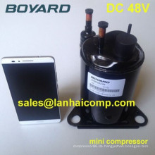 R134a BOYARD 48v dc Mini Kompressor Klimaanlage Bldc 500w für solar betriebenen Mini-Klimaanlage